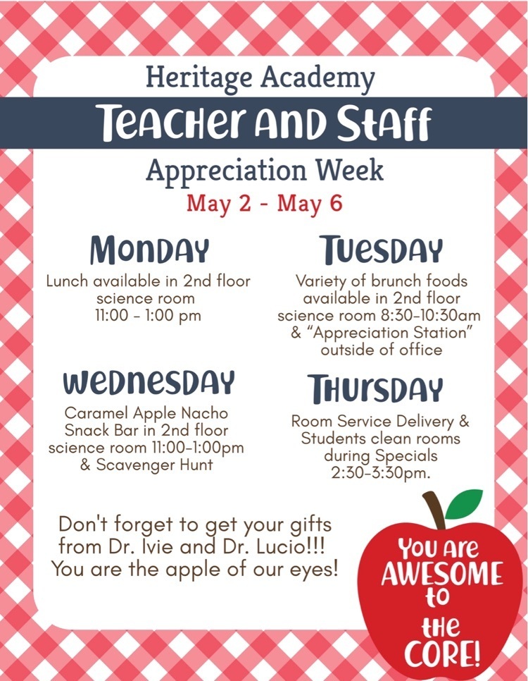 teacher appreciation flyer 